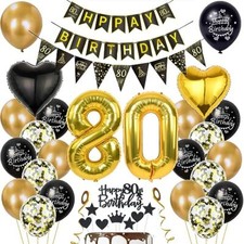 Palloncini Compleanno 80 Anni