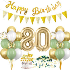 Palloncini 80 Anni Compleanno